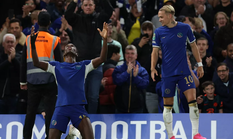 Nicolas Jackson buteur contre Brighton