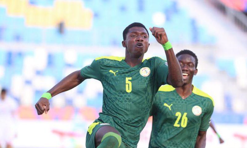 Celebration de Lamine Camara