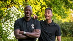 Noah Fadiga et son père Khalilou