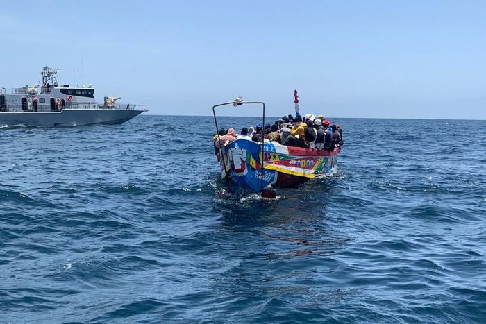 Patrouille marine nationale contre la migration irreguliere