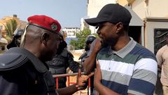 Ousmane Sonko bloqué chez lui à la Cité Keur Gorgui