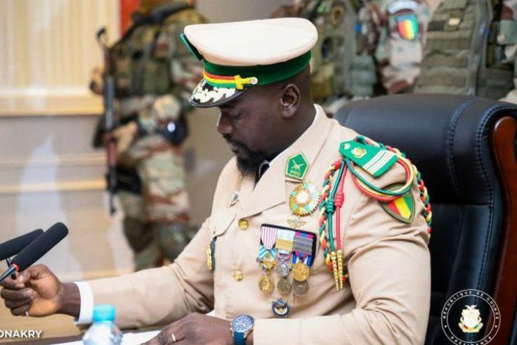 Le colonel Mamady Doumbouya