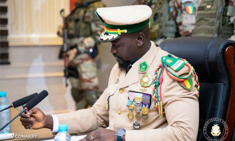 Le colonel Mamady Doumbouya