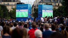 Fan Zone à Paris