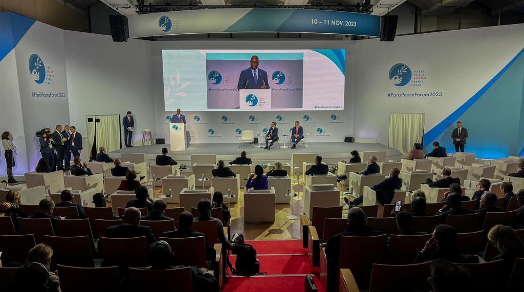 Macky SALL au Forum de Paris