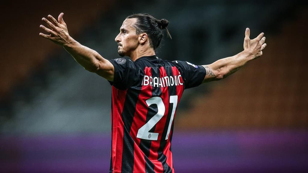 Zlatan après un match