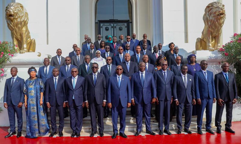 La photo de famille du nouveau gouvernement