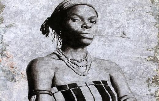 Aline Sitoé Diatta, illustration