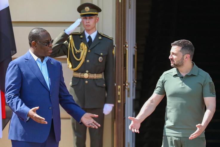 Macky Sall et Zelensky