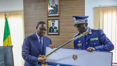 Macky Sall et le Général Moussa Fall