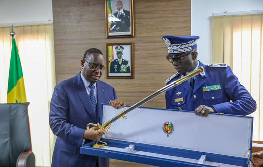Macky Sall et le Général Moussa Fall
