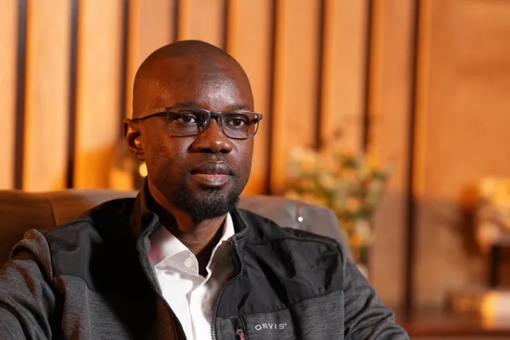 Ousmane Sonko, lors d'un live sur les réseaux sociaux, le 28 mars 2023