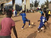 Entrainement des cadets du Coach Cissé