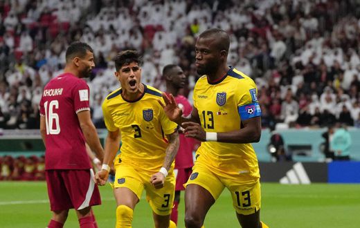 Enner Valencia was the hero of the day for Ecuador.