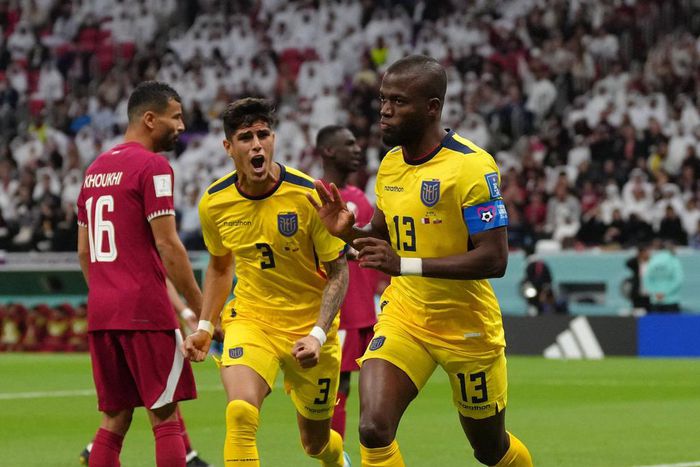 Enner Valencia was the hero of the day for Ecuador.