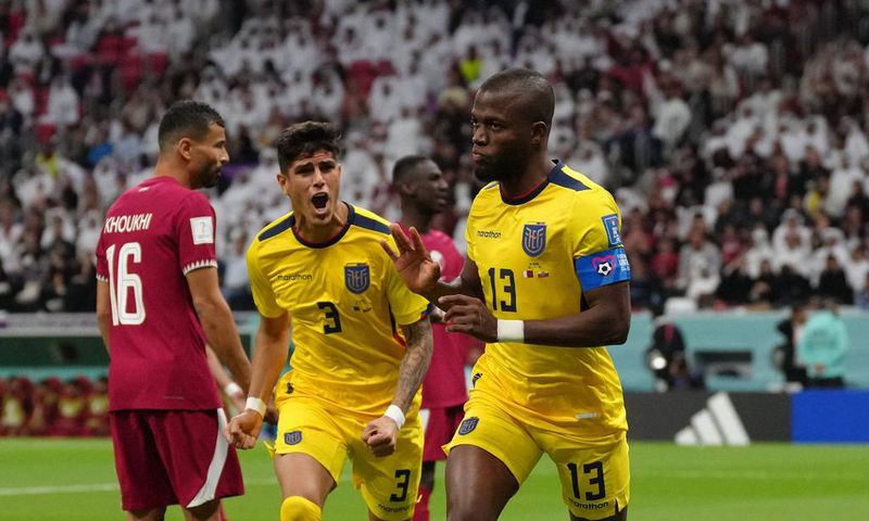Enner Valencia was the hero of the day for Ecuador.