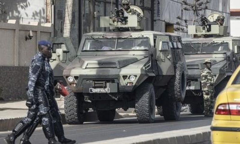 Armée déployée à Dakar