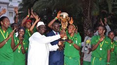 Lionnes du Basket vainqueurs de la Can 2015 au Cameroun