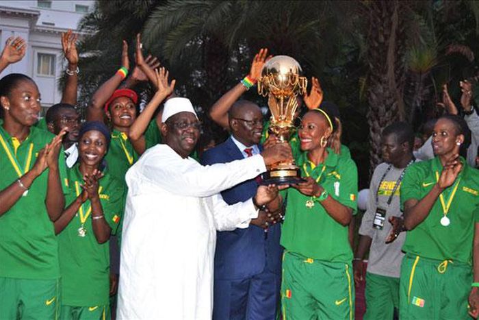 Lionnes du Basket vainqueurs de la Can 2015 au Cameroun
