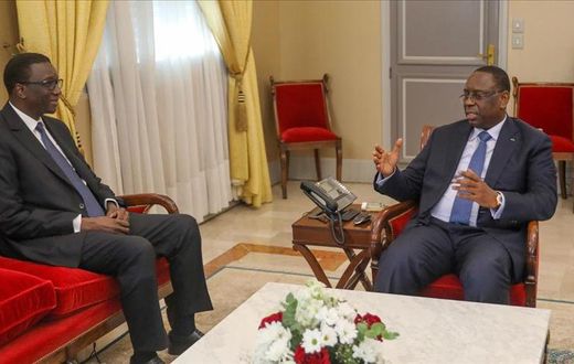 Macky Sall et Amadou Bâ