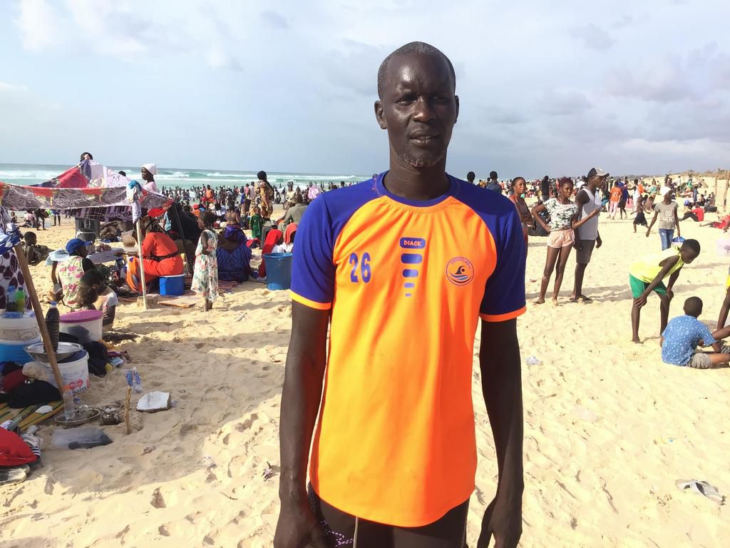 Pape Diop-maitrenageurs à Malika plage @pulse senegal