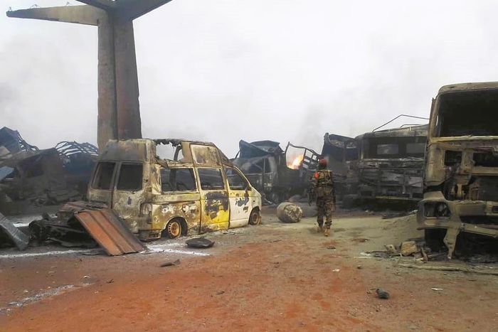 Attaque d'une base Russe en CentreAfrique