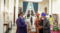 Le président Macky Sall a reçu le Cudis au Palais (1)