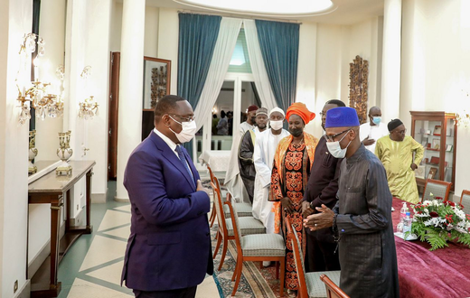 Le président Macky Sall a reçu le Cudis au Palais (1)