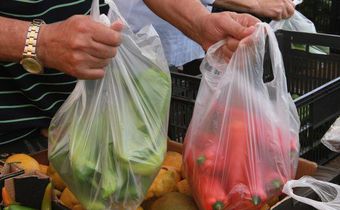 Legumes sac plastique