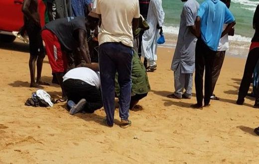 Mort par noyade à Thiaroye