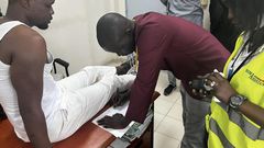 O Sonko à l'hopital