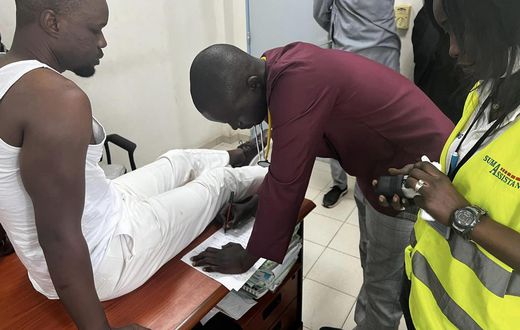 O Sonko à l'hopital
