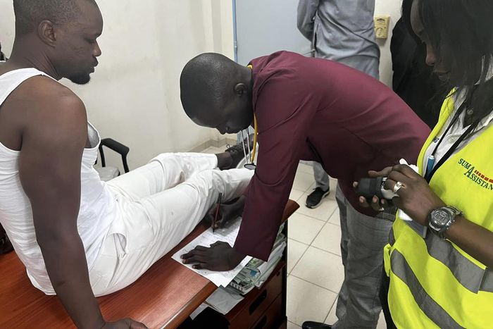 O Sonko à l'hopital