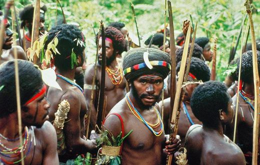 Baruya Papouasie Nouvelles Guinées