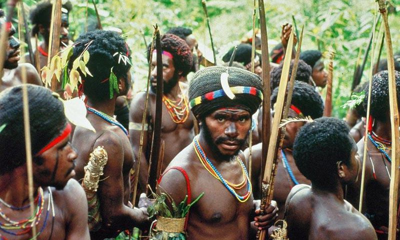 Baruya Papouasie Nouvelles Guinées