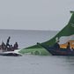 L'avion de Precision qui s'est écrasé dans le lac Victoria le 6 novembre 2022. Image : TBC