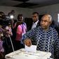 Comoros President Azali Assoumani played down sporadic incidents after voting on the main island of Grande Comore