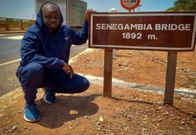 Ousmane Sonko à la frontière gambienne