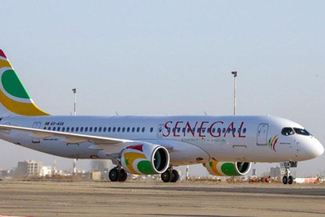 Un avion de Air Sénégal