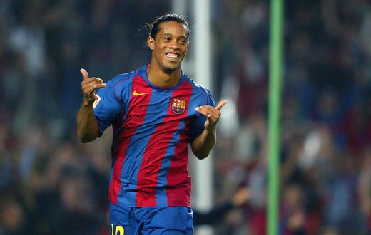 Brazil and Barcelona legend Ronaldinho