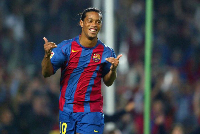 Brazil and Barcelona legend Ronaldinho