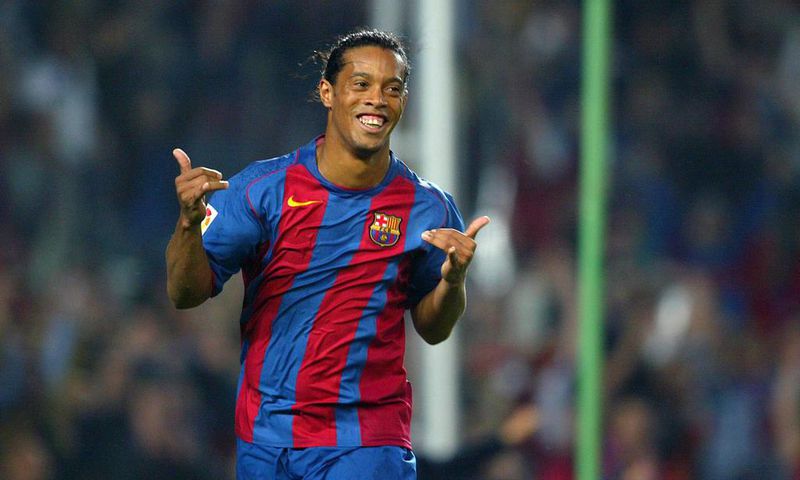 Brazil and Barcelona legend Ronaldinho