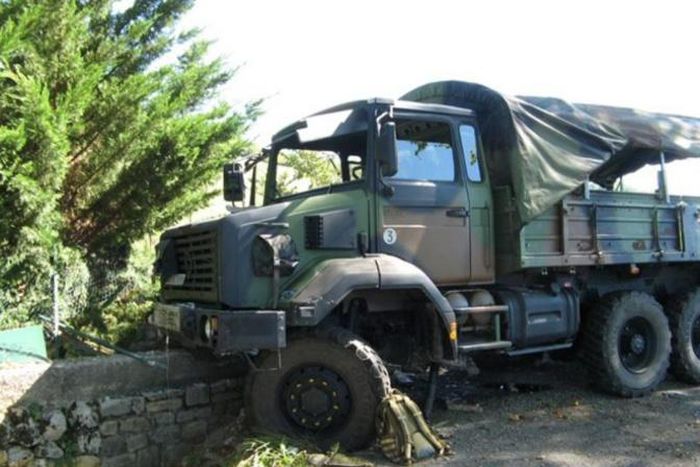 Véhicule de l'armée