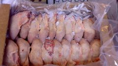 Poulets surgelés