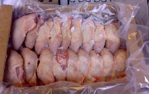 Poulets surgelés