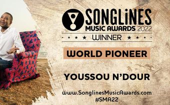 Youssou Ndour, lauréat du World Pioneer Award 2022 / Songlines.