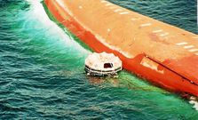 La coque du Bateau le "Joola"