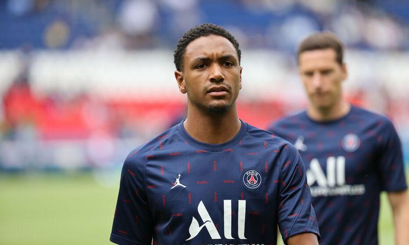 Abdou Diallo au centre d'entrainement du psg