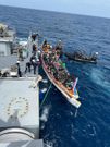 Operation de la marine nationale contre la migration clandestine