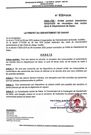 Note du Prefet de Dakar interdisant la circulation des motos